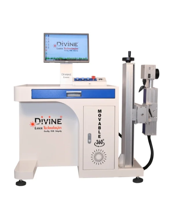 Movable 360 Laser Marking Machine